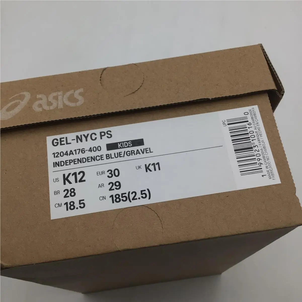 Asics shoes - Gel-NYC PS - Blue 5