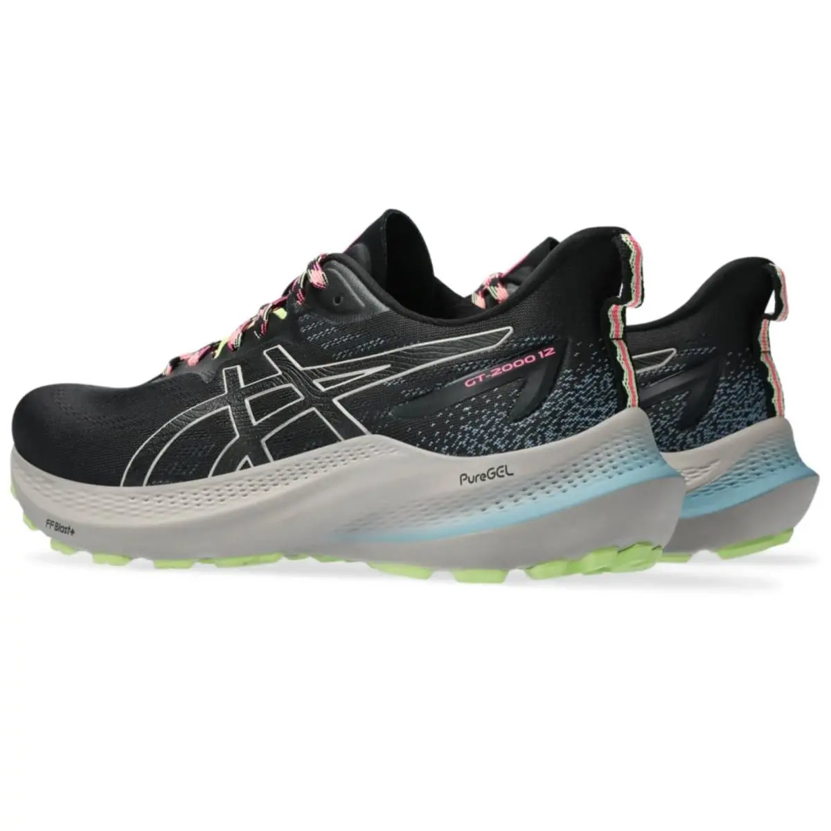 Asics shoes - ASICS GT 2000 - 1011B775-200 - Nature Bathing/Lime Green 1