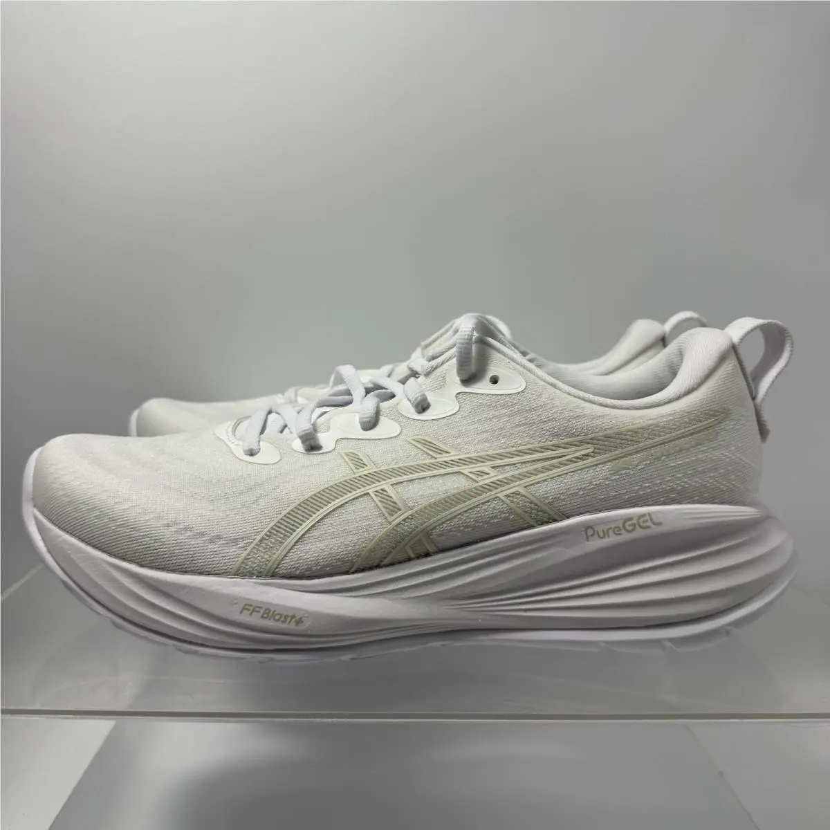 Asics Gel-cumulus 27 White Lake Grey 1012B772-100 Women’s Size 10