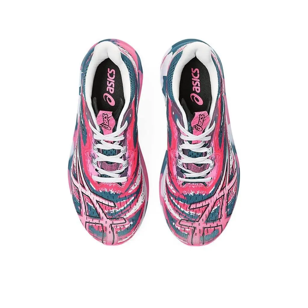Asics shoes - ASICS Noosa Tri 15 - Noosa Tri - 10128429401 - RESTFUL Teal/HOT Pink, Manufacturer: Hot Pink/Safety Yellow 3