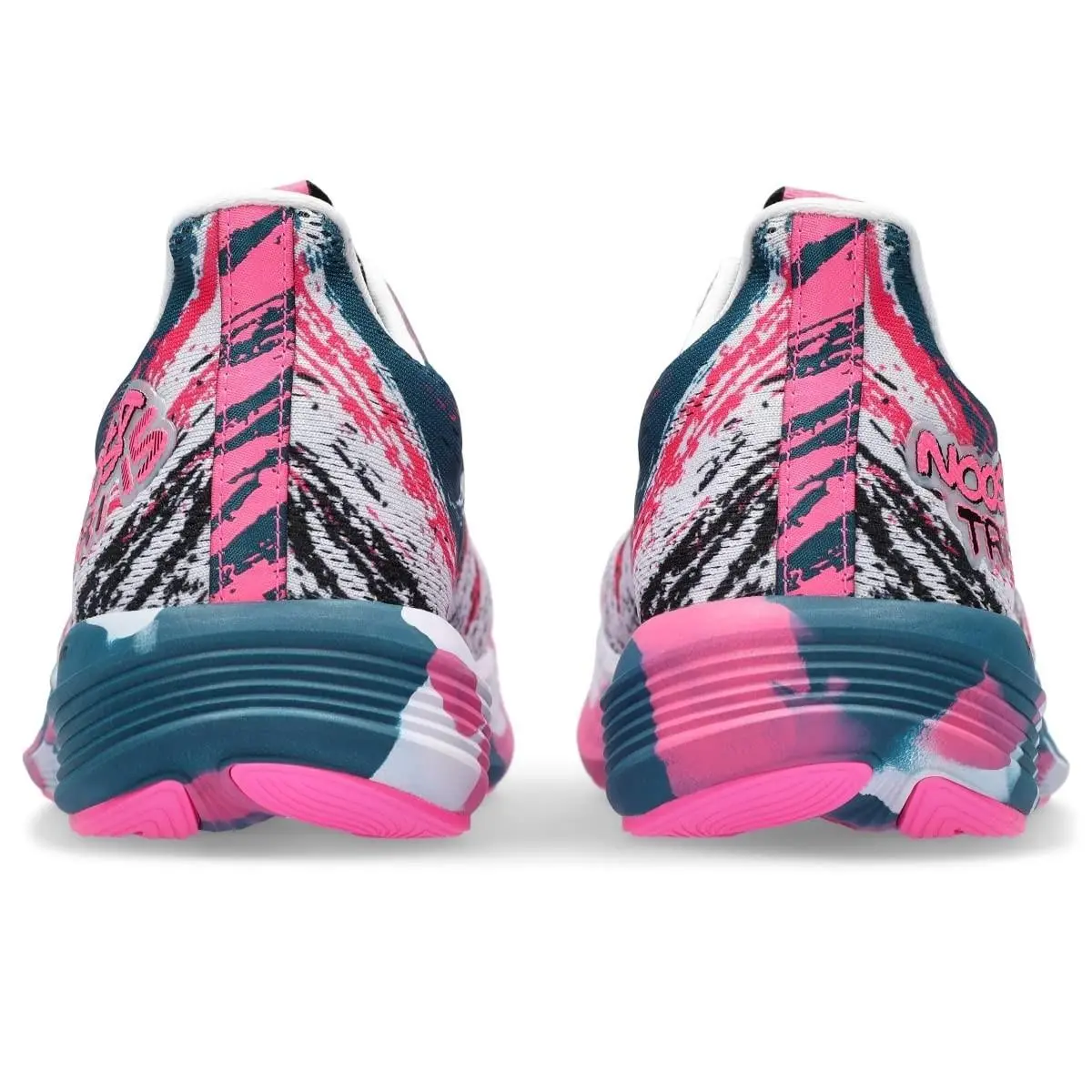 Asics shoes - ASICS Noosa Tri 15 - Noosa Tri - 10128429401 - RESTFUL Teal/HOT Pink, Manufacturer: Hot Pink/Safety Yellow 4