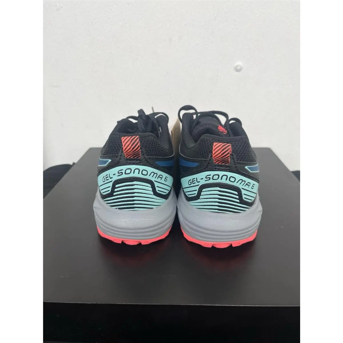 Asics shoes - ASICS GEL-Sonoma 6 - 1012A922-011 - Black/Seep Sea Teal (UPC: 0194851766151) 2