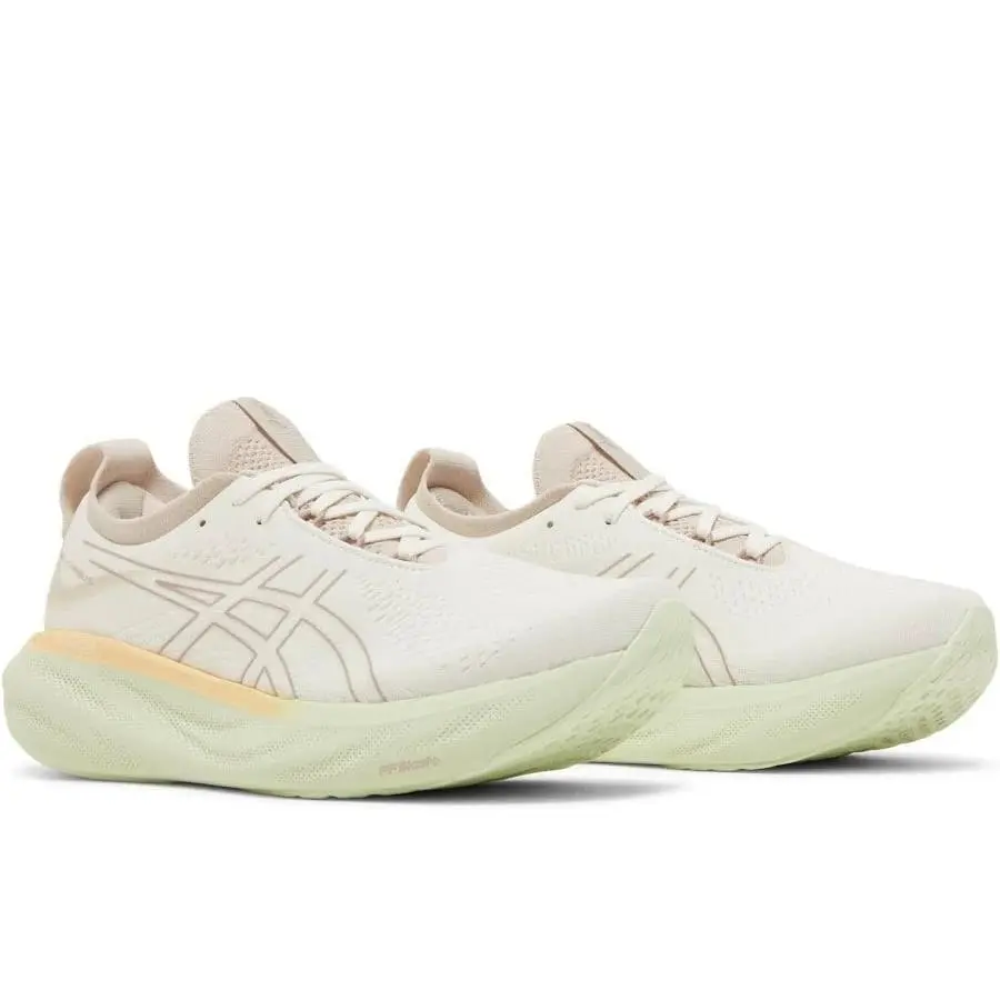 Asics shoes - ASICS GEL NIMBUS 25 - GEL NIMBUS - 1011B547-100 - Ivory 4