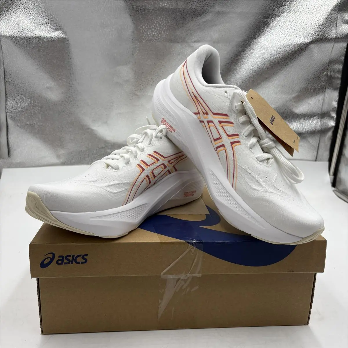 Asics GT-2000 14 Sneakers Shoes Womens Size 11 White Dark Pink Clay 1012B843-101