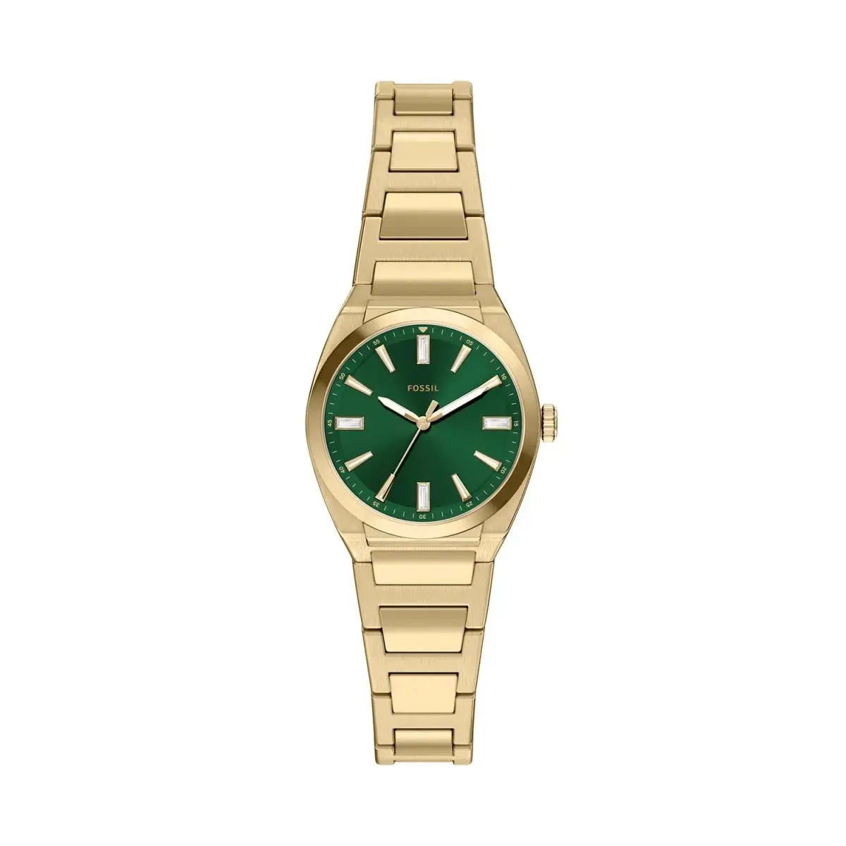 Fossil Everett 27mm Green Dial Women`s Watch ES5493