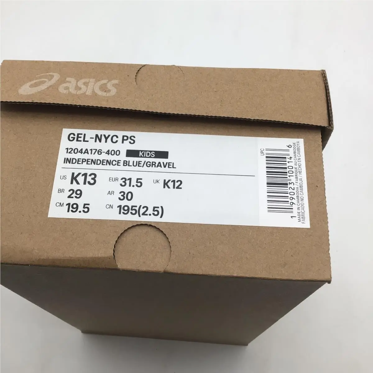Asics shoes - GEL-NYC PS - Blue 5