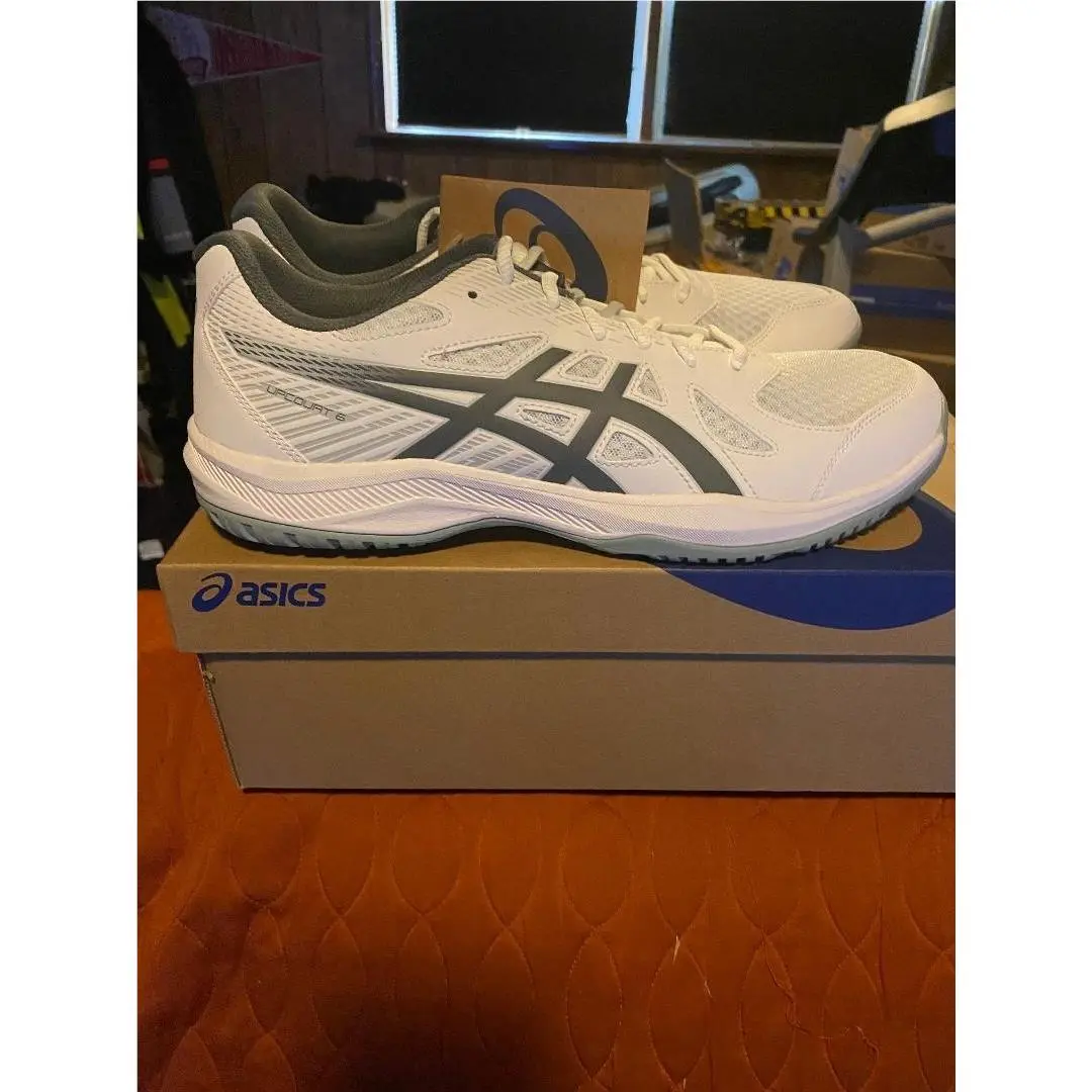 Asics shoes - ASICS Upcourt - Upcourt - 1071A104-107 - White / Steel Grey 0