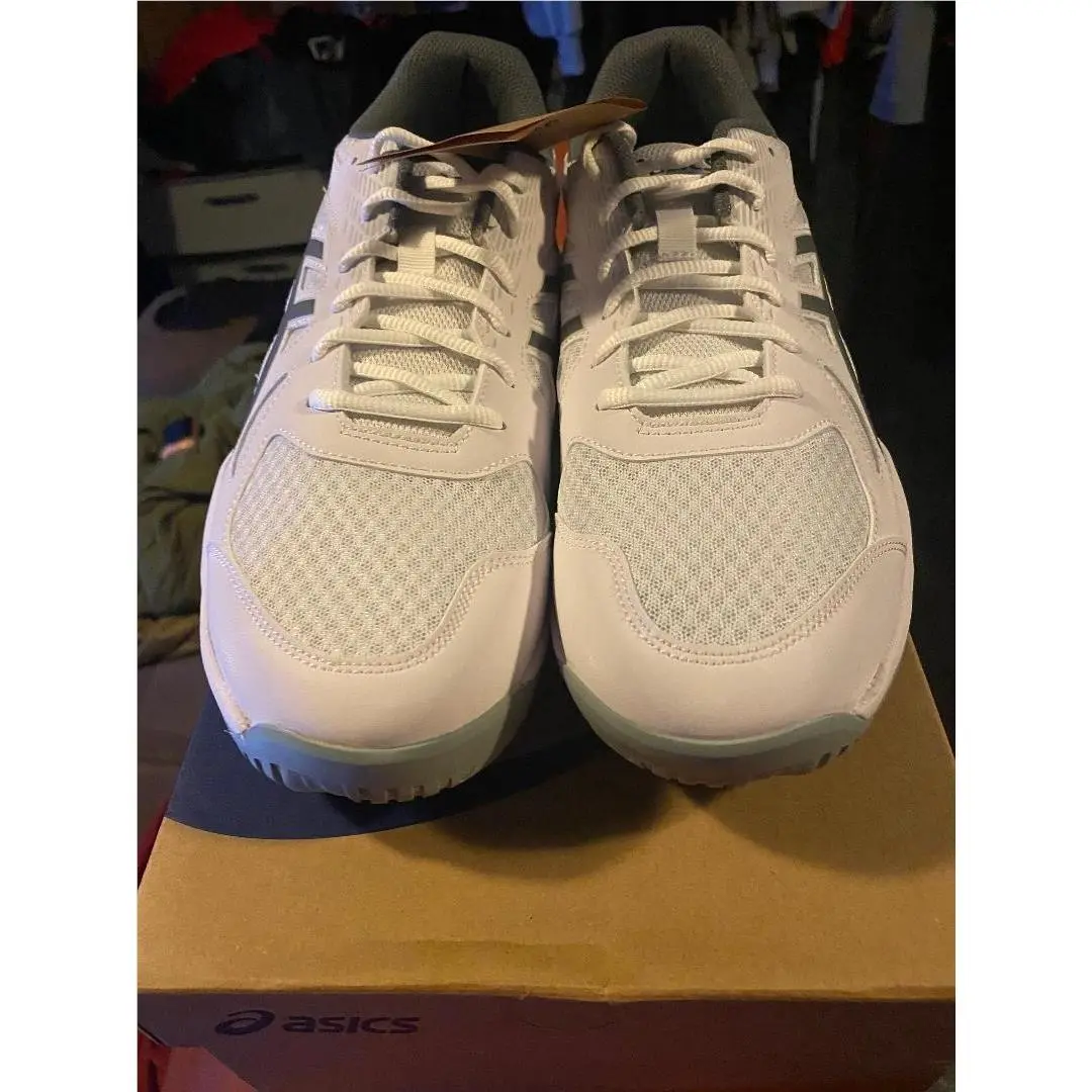 Asics shoes - ASICS Upcourt - Upcourt - 1071A104-107 - White / Steel Grey 1