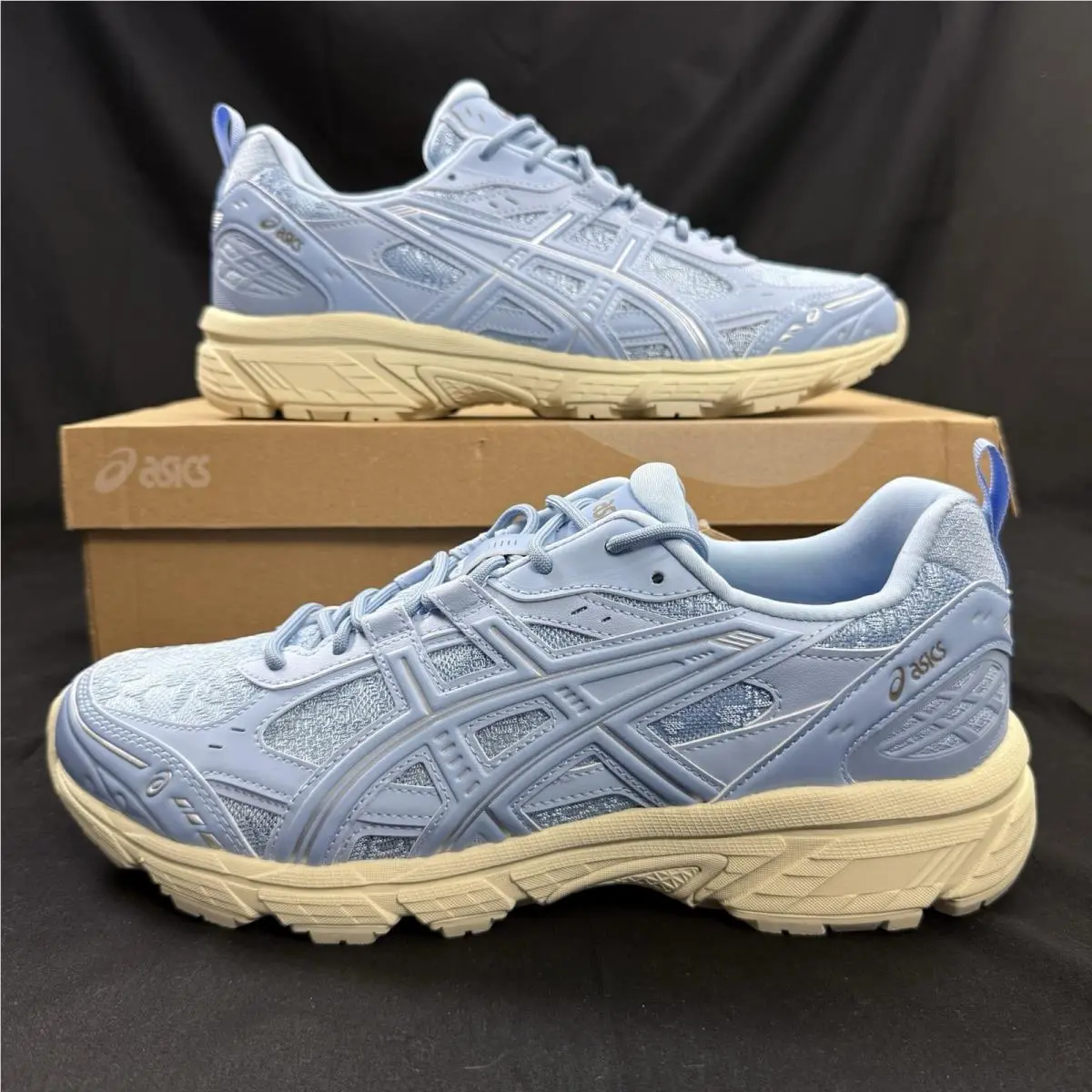 Size 11 Asics Gel Nunobiki Men’s Shoes ‘stone Wash` Blue 1203A597-400 11M 12.5W