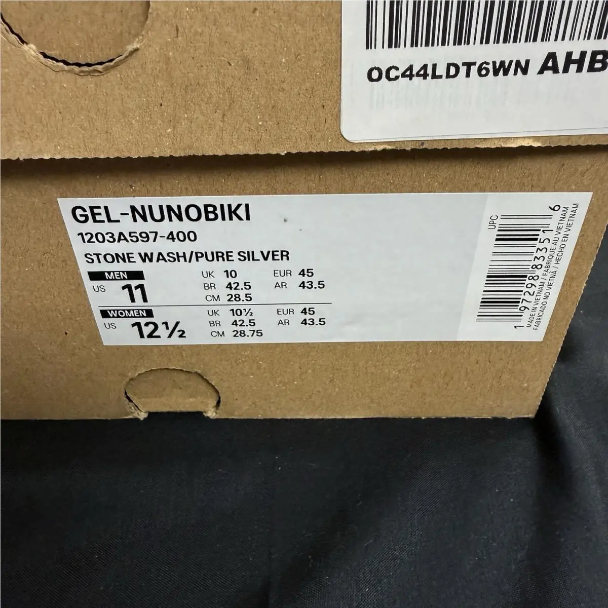 Asics shoes - ASICS Gel Nunobiki - Gel Nunobiki - 1203A597-400 - Blue 7