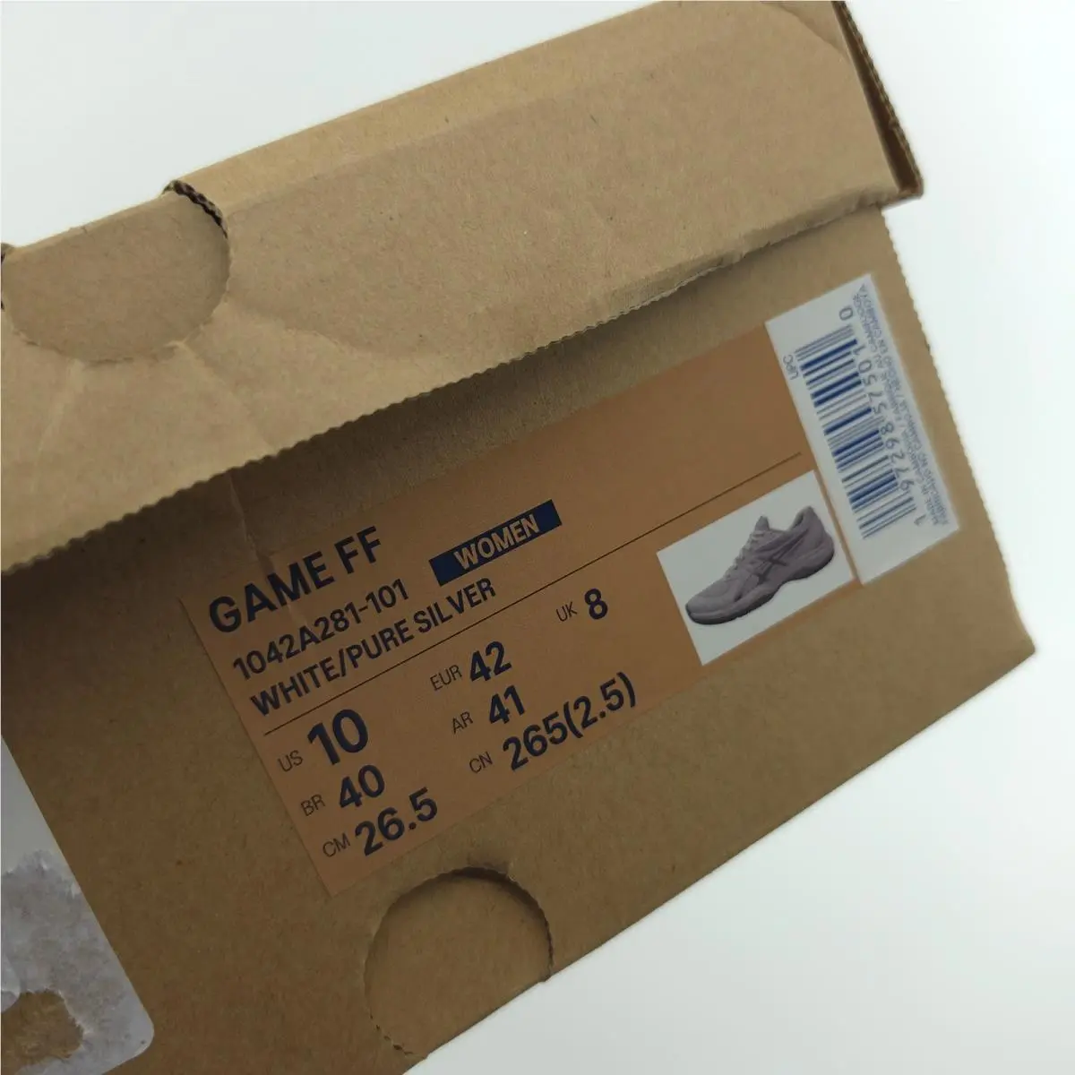 Asics shoes - GAME FF - GAME - White 6
