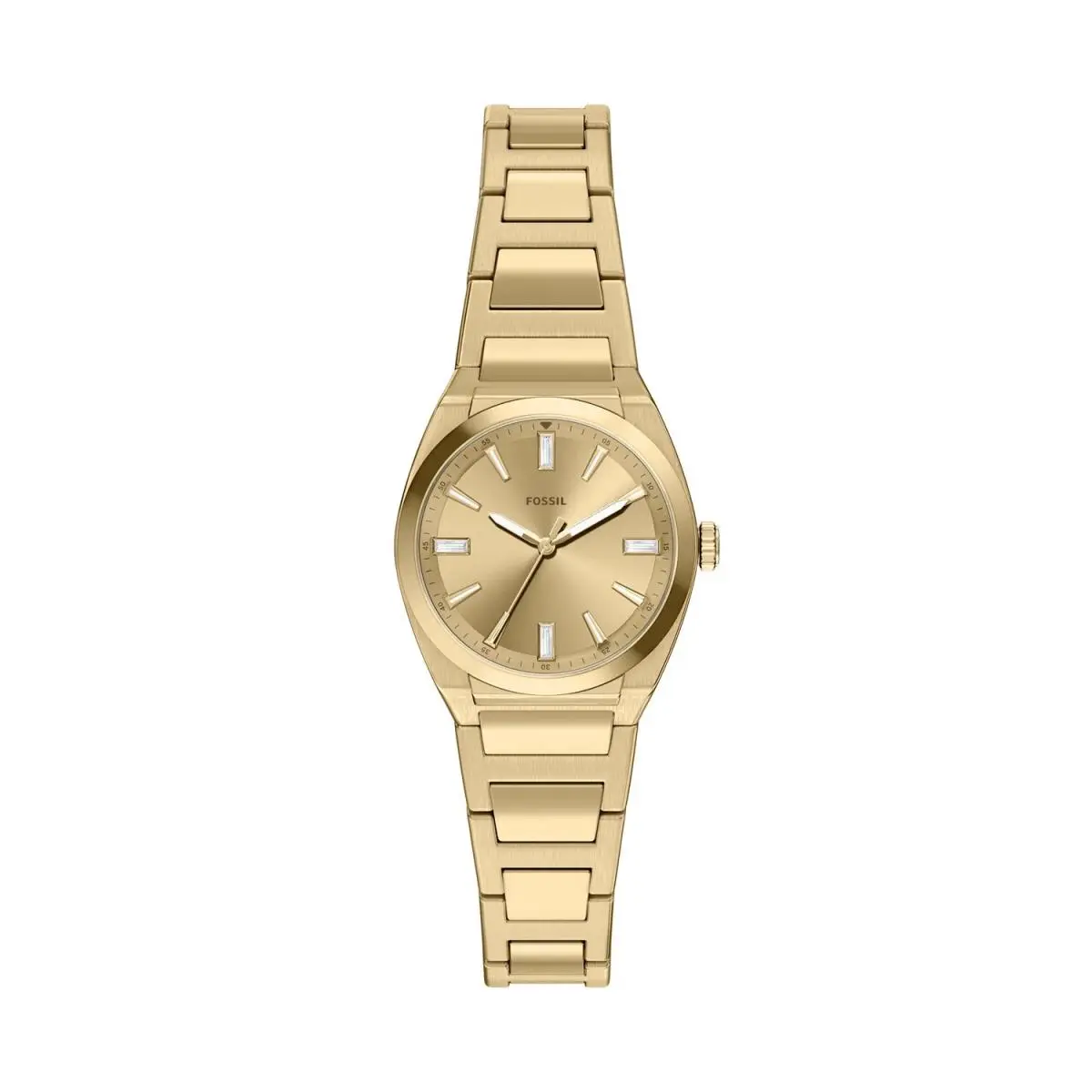 Fossil Everett 27mm Gold Dial Women`s Watch ES5492