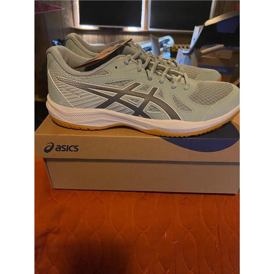 Asics Upcourt 6 Men`s Shoes Ocean Haze/steel Grey Size 10 1011A104-407