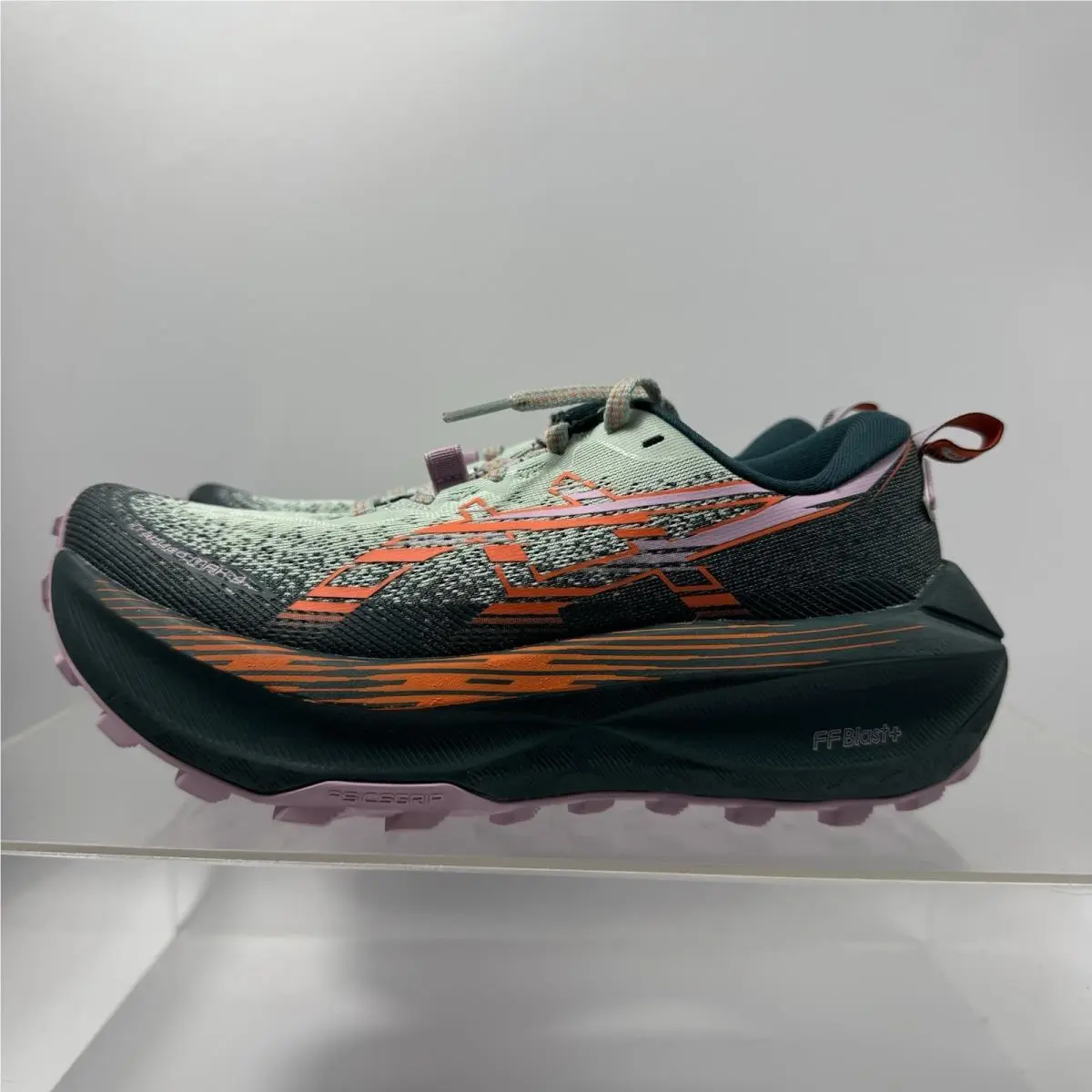 Asics Trabuco Max 4 Cold Moss Nova Orange 1012B769-400 Women’s Size 6