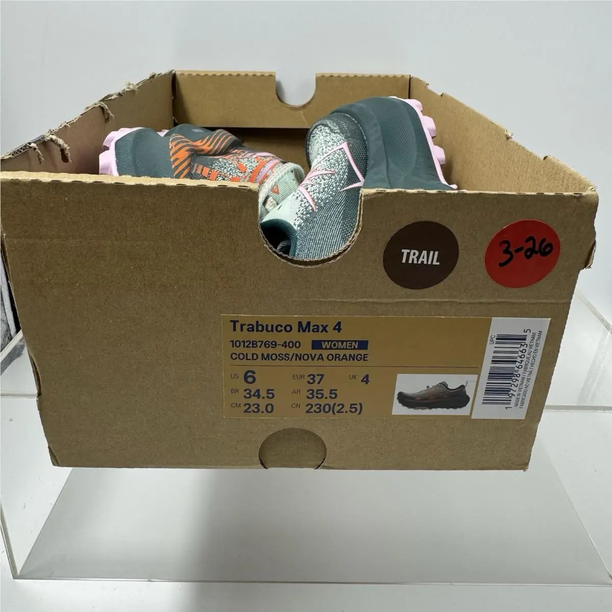 Asics shoes - ASICS Trabuco Max 4 - Trabuco Max - 1012B769-400 - Multicolor 7