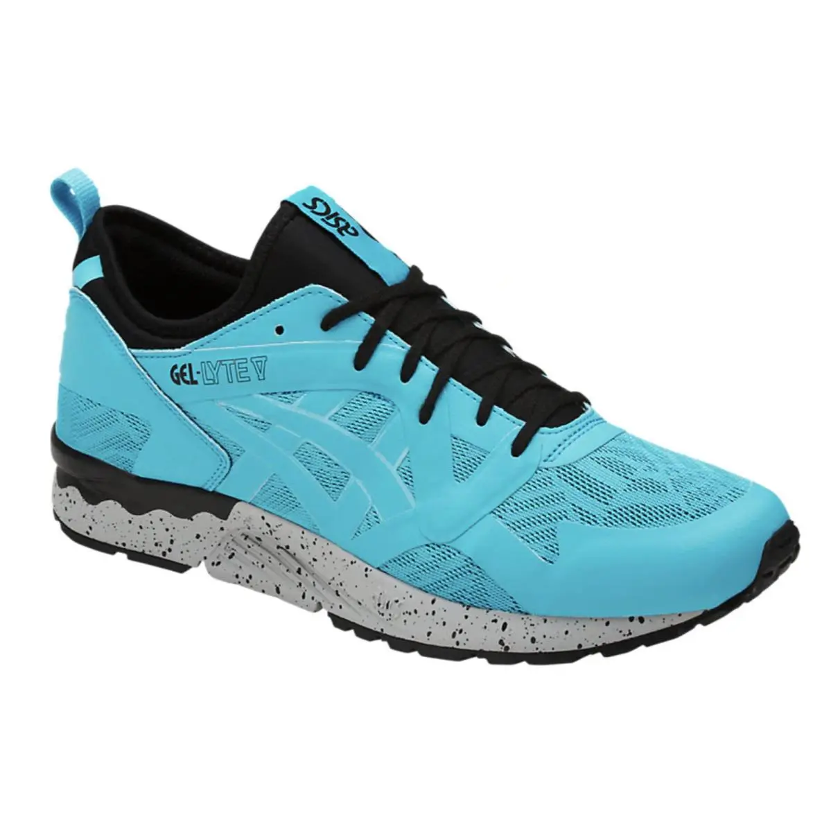 Asics Tiger Gel-lyte Aquarium Blue Men`s Sneakers D3303 Size 8