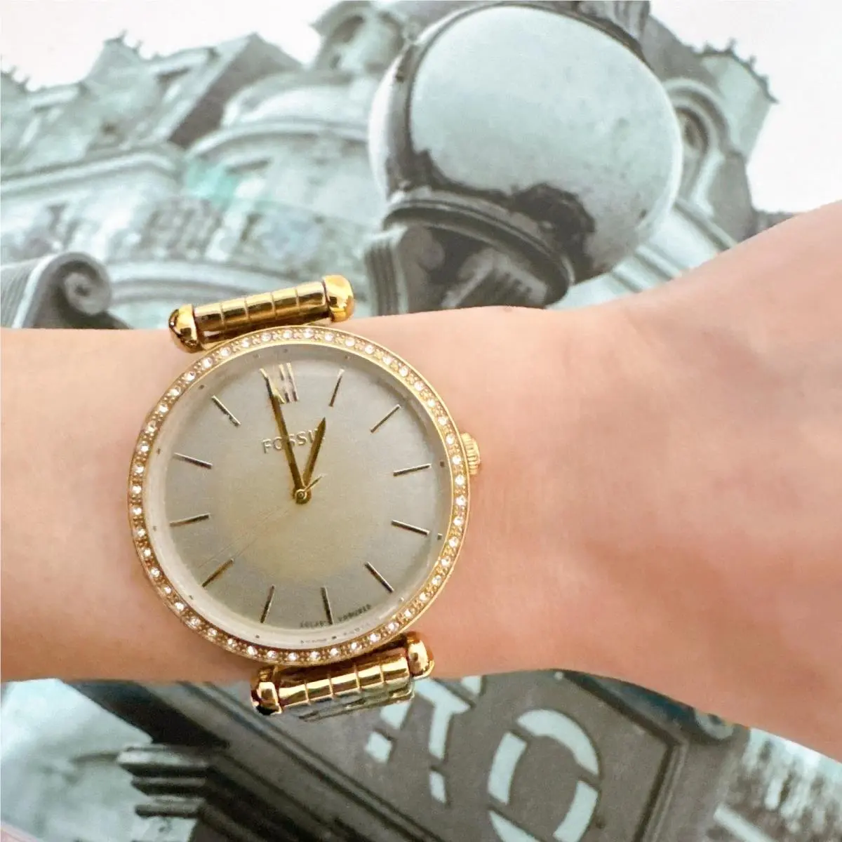 Fossil BQ3818 Tillie Solar-powered Watch