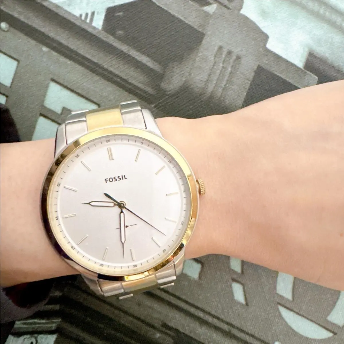 Fossil FS5441 The Minimalist 3h Quartz Men`s Watch