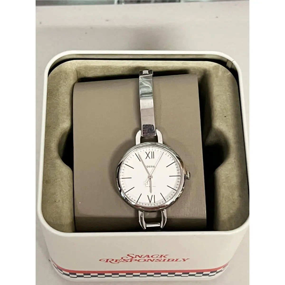 Fossil ES4390 Annette Three-hand Stainless Steel Watch
