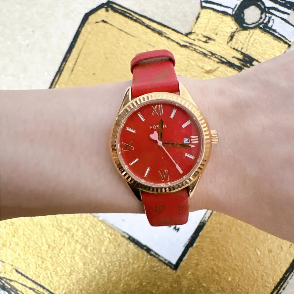 Fossil BQ3770 Rye Analog Watch For Women