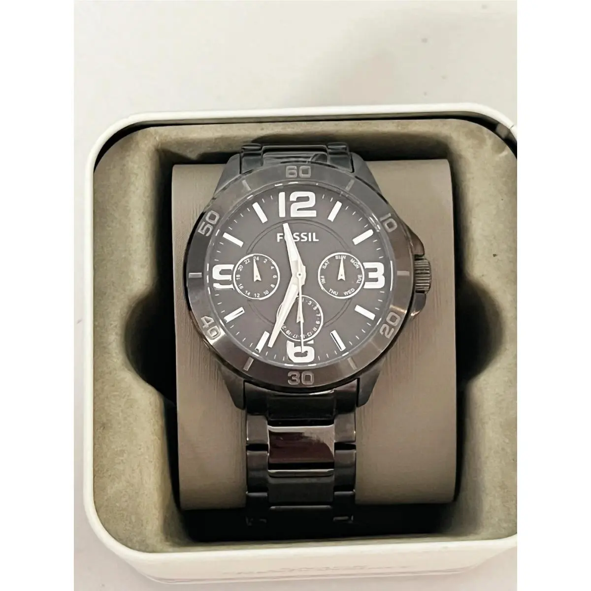 Fossil BQ2297 Men`s Stainless Steel Analog Quartz Watch