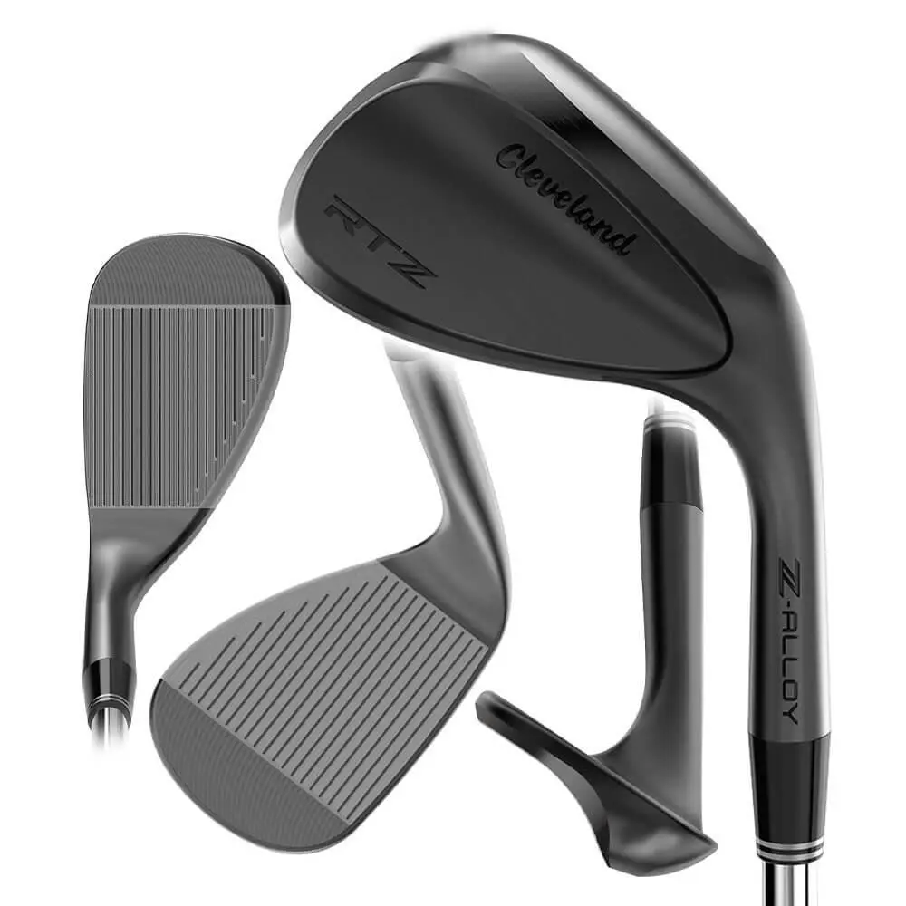 Cleveland Men Rtz Black Satin Wedge - 25