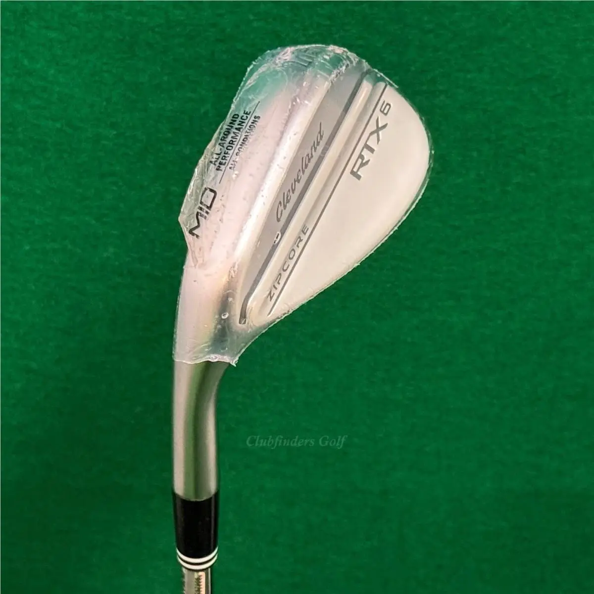 LH Cleveland Rtx 6 Chrome 52-10 52° Gap Wedge DG Spinner Tour Issue Steel