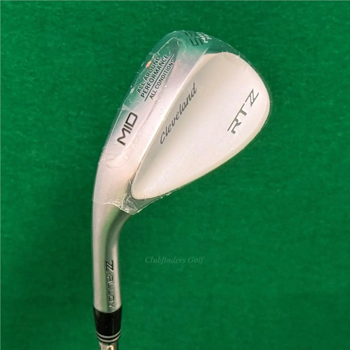 LH Cleveland Rtz Chrome 56-10 56° Sand Wedge DG Tour Issue Spinner Steel