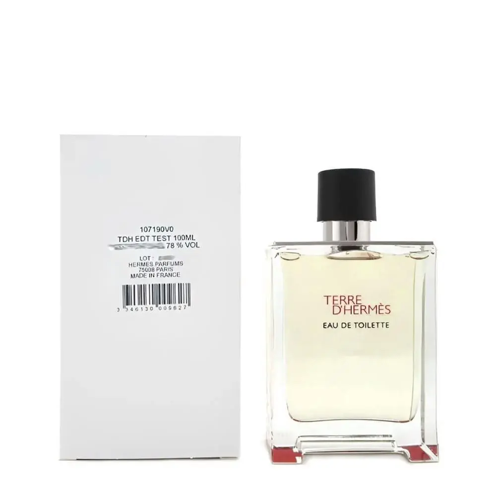 Terre D’hermes Eau de Toilette Spray 3.3oz/100ml Tester White Box by Hermes