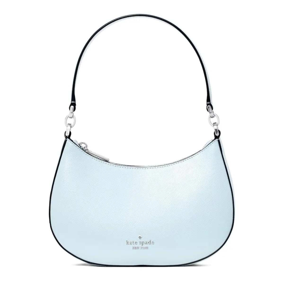 New Kate Spade Paige Shoulder Bag Saffiano Leather Crisp Sky with Dust Bag