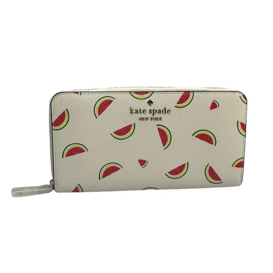 Kate Spade Staci Watermelon Party Large Continental Wallet