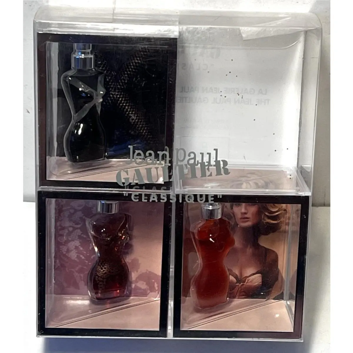 Jean Paul Gaultier Classique Gallery For Women Eau de Toilette .11 Fl. OZ Set