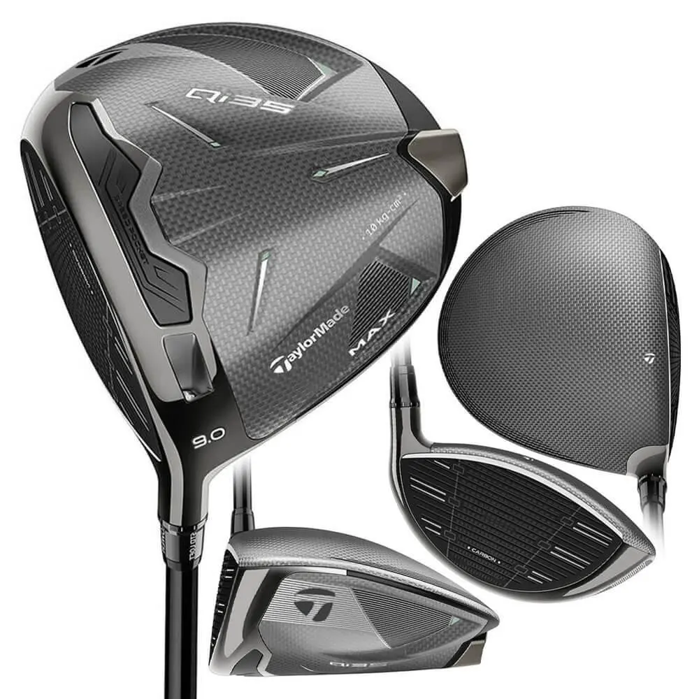 Taylormade Men Qi35 Max Driver 460cc - 25 LH 9 Graph Reg