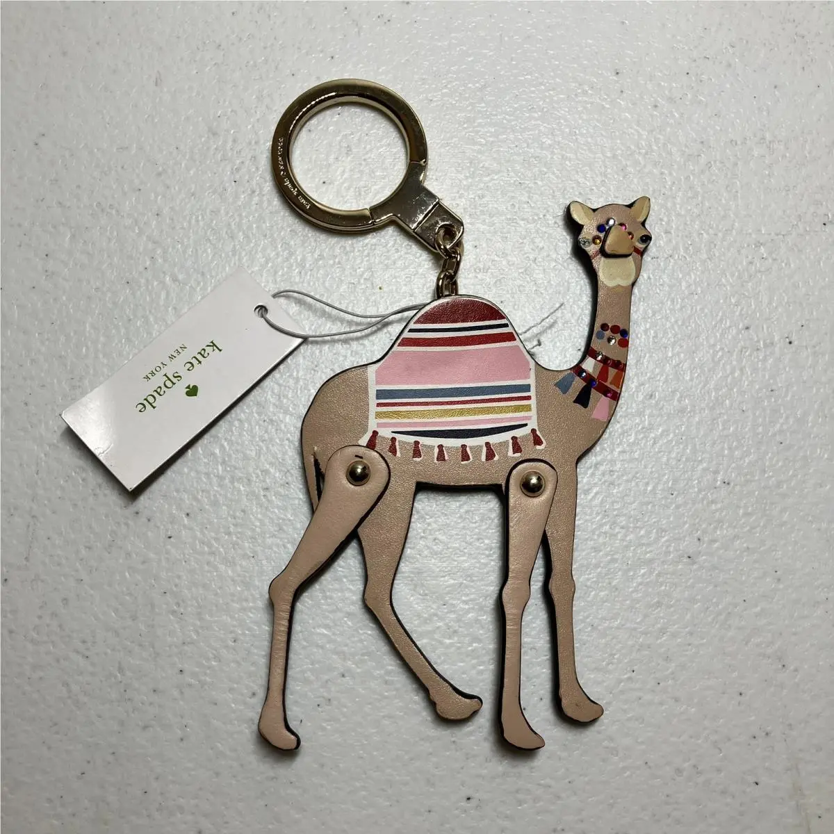 Camel Key Fob/bag Charm - WORU0230 by Kate Spade