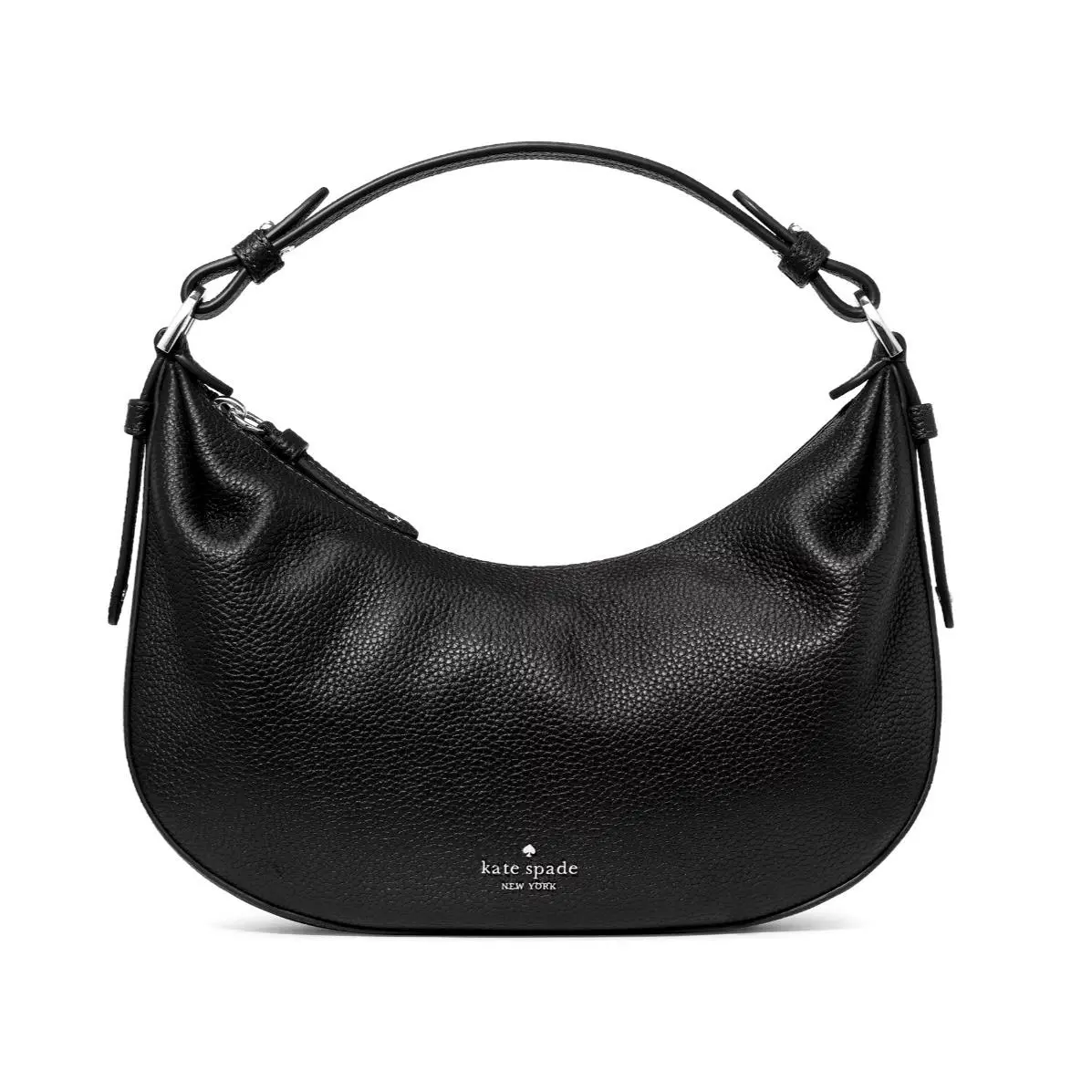 New Kate Spade Selene Shoulder Bag Pebble Leather Black