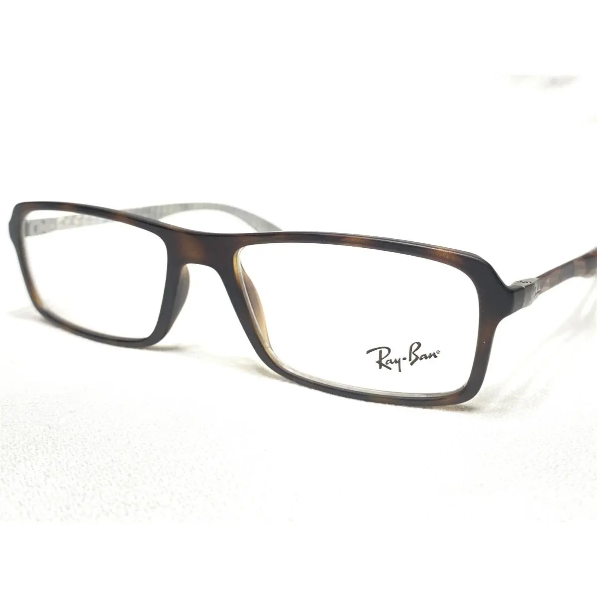 Ray Ban RB8902 5479 Men`s Tortoise Camo Carbon Fiber Eyeglasses Frames 54/17