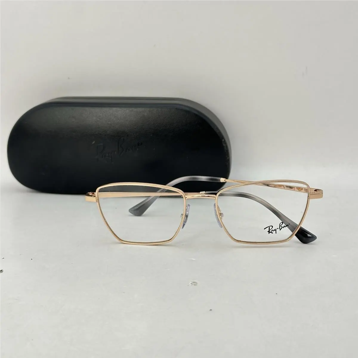 Ray Ban Womens Drea Cat Eye Eyeglasses RB6552 Rose Gold by Ray-Ban