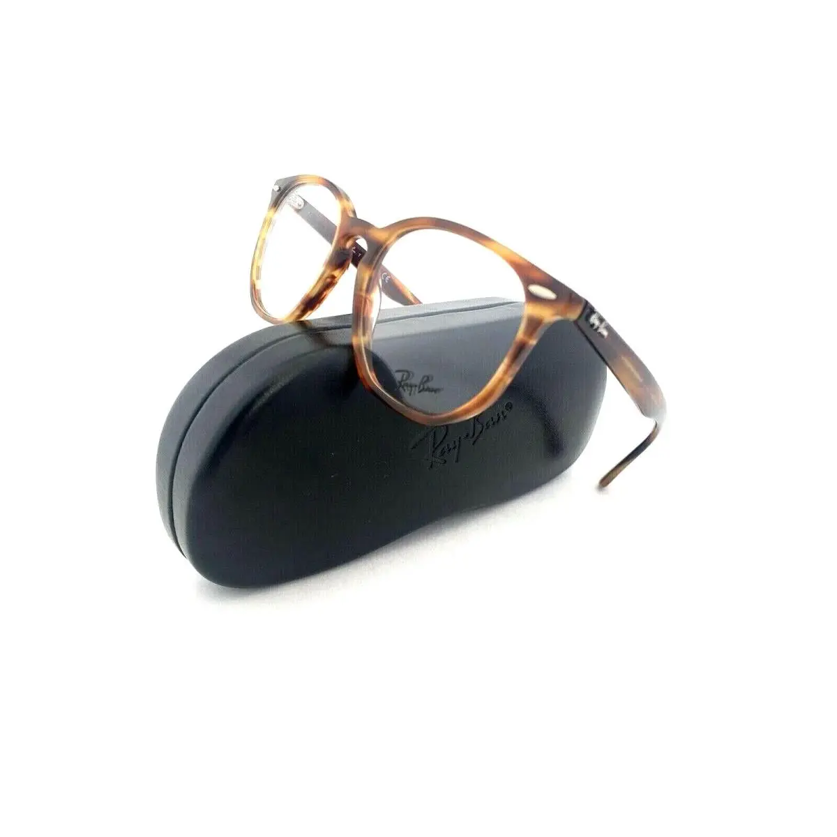 Ray-ban Frames Tortoise Acetate RX Eyeglasses Unisex Glasses 52 mm