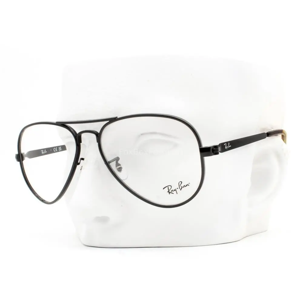 Ray-ban Aviator Max Eyeglasses RB 3925V 2509 Glasses Polished Black 58mm W/case