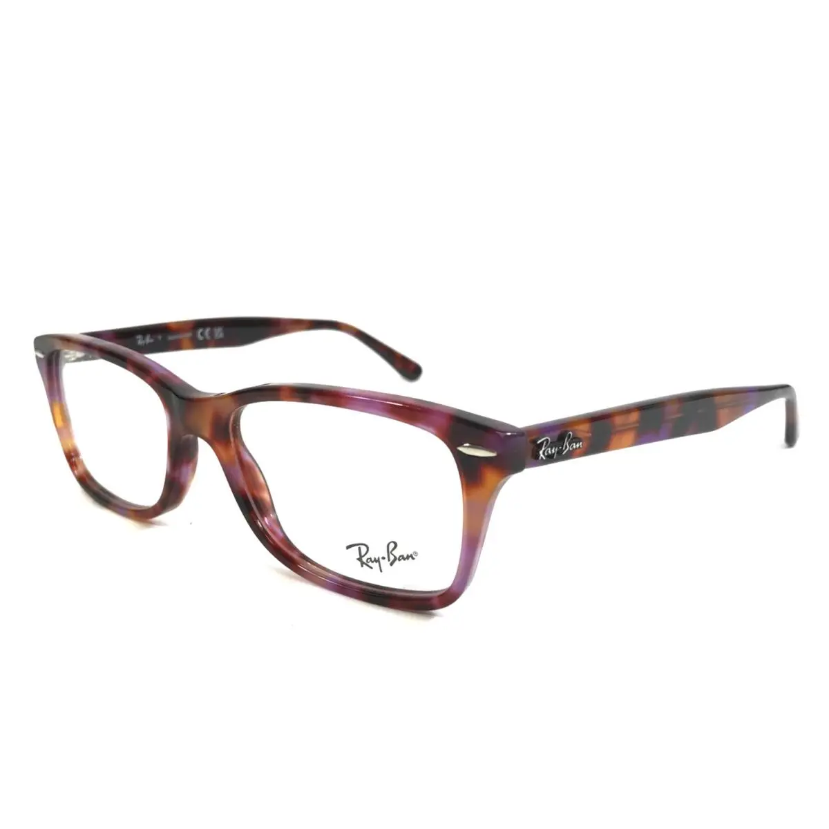 Ray-ban Eyeglasses Frames RB5428 8175 Red Purple Havana Tortoise 53-17-145 by Ray-Ban