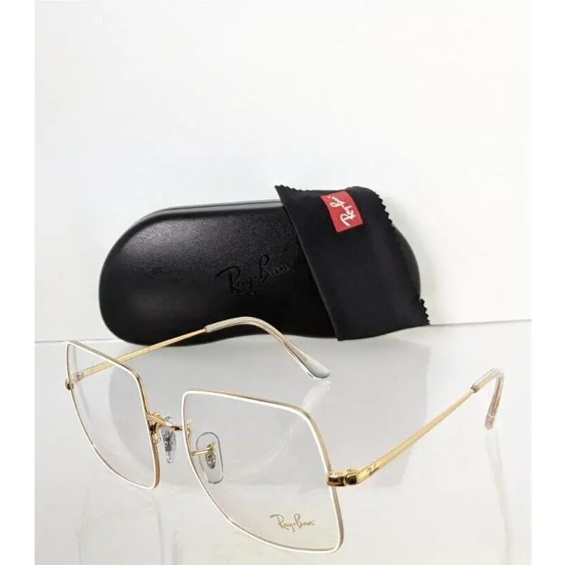 Ray Ban Eyeglasses RB 1971 3104 Square 51mm RB 1971-V Gold by Ray-Ban