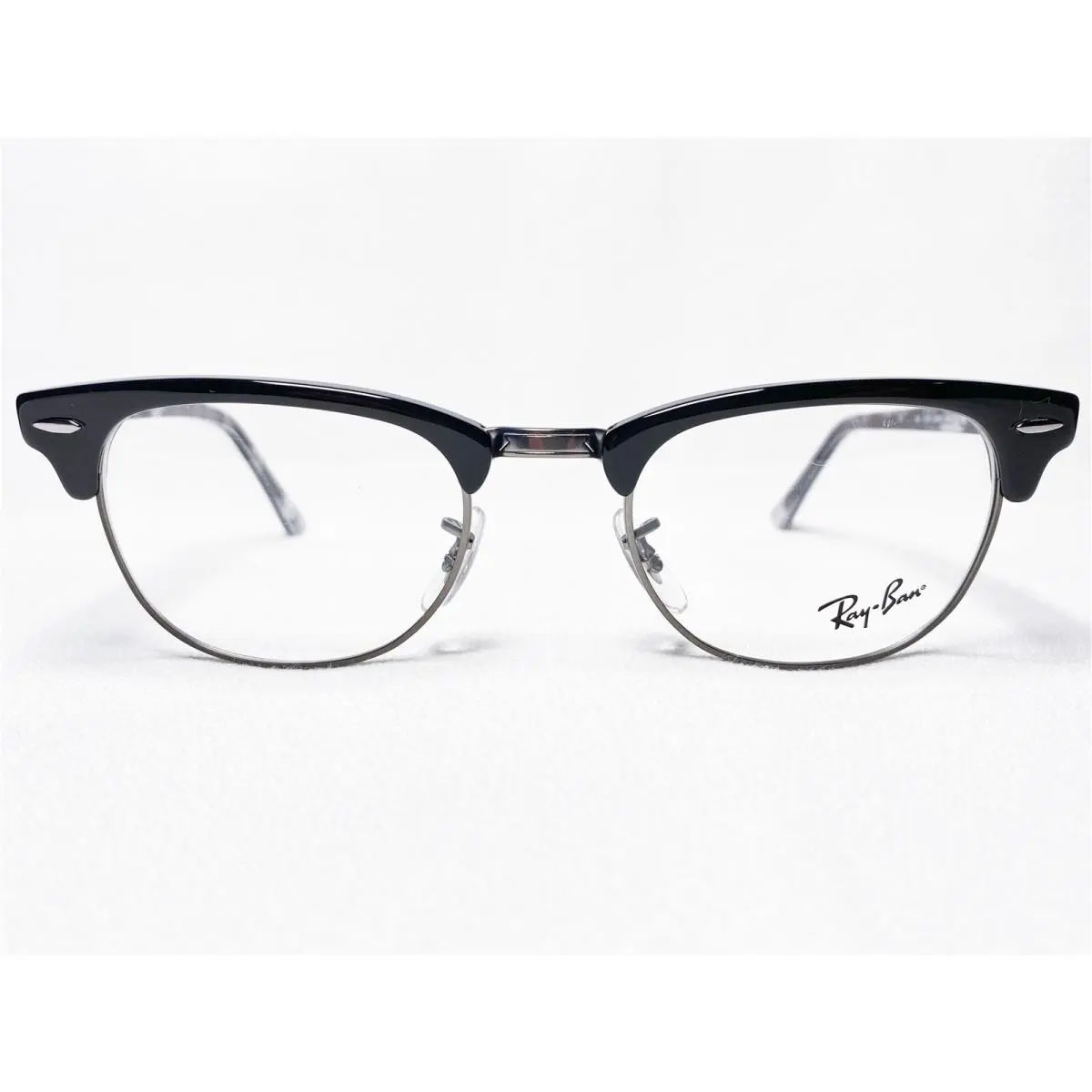 Ray Ban Clubmaster RB5154 5649 Black Designer Eyeglasses Frames 49/21 140 by Ray-Ban