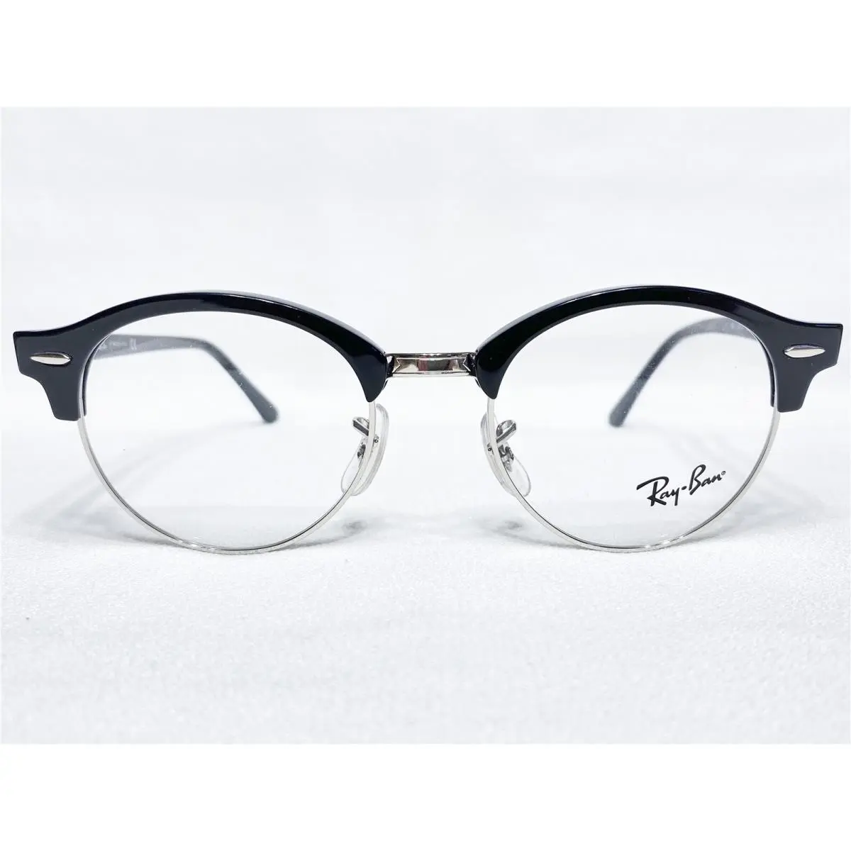 Ray Ban RB4246V 2000 Unisex Black Round Designer Eyeglasses Frames 47/19 140 by Ray-Ban