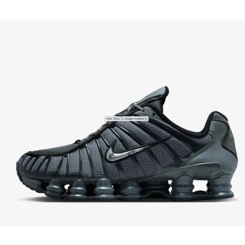 Nike shoes - Nike Shox TL - Shox - IM6771-068 - Iron Grey/Metallic Silver 7