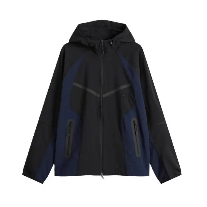 Nike Men`s Tech Men`s Dri-fit Woven Colour-block Windrunner Black IH8461-010 j