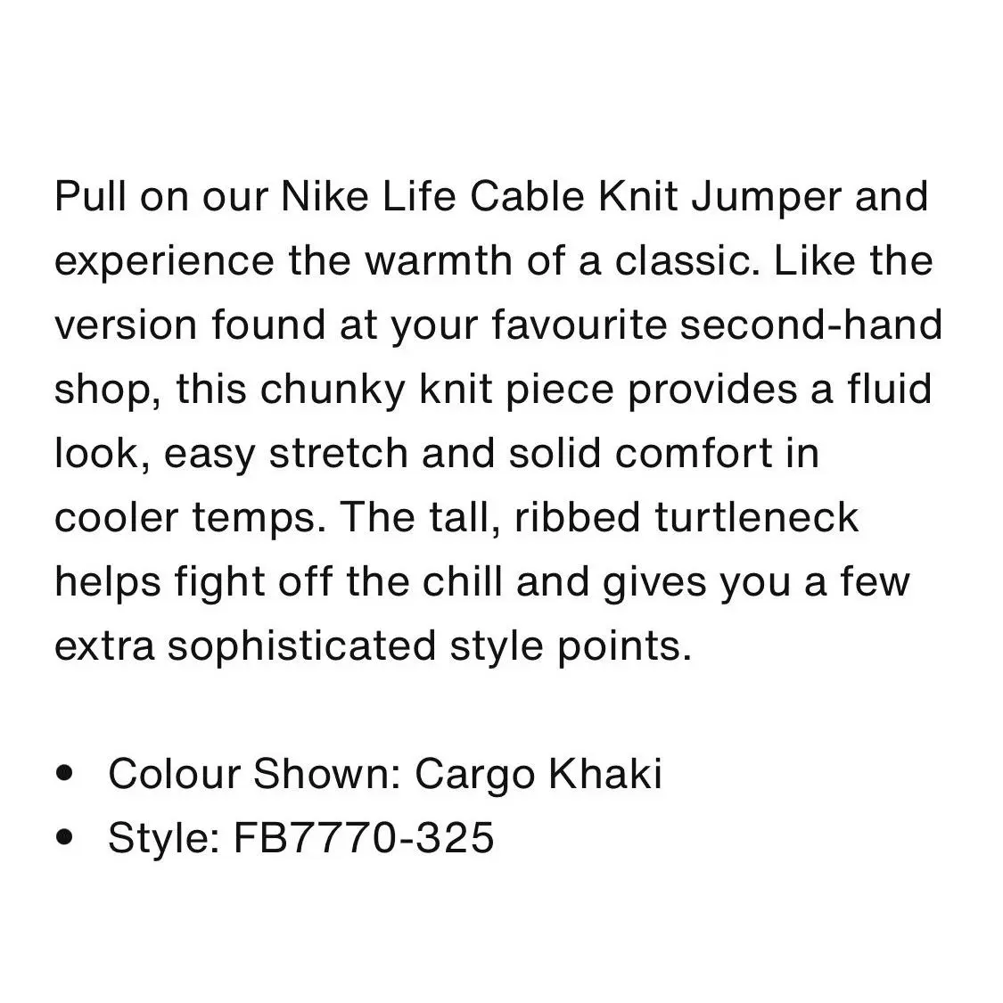 Nike clothing - FB7770-325 - FB7770-325 - Cargo Khaki 9