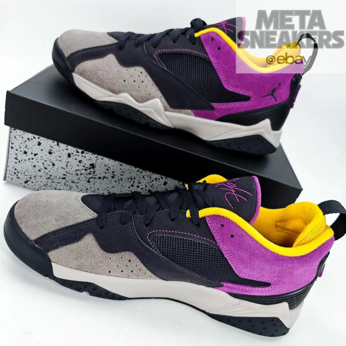 Nike shoes - Air Jordan MVP - Air MVP - HQ3950-005 - Oil Grey/Cave Stone/Dark Sulfur/Viotech 8