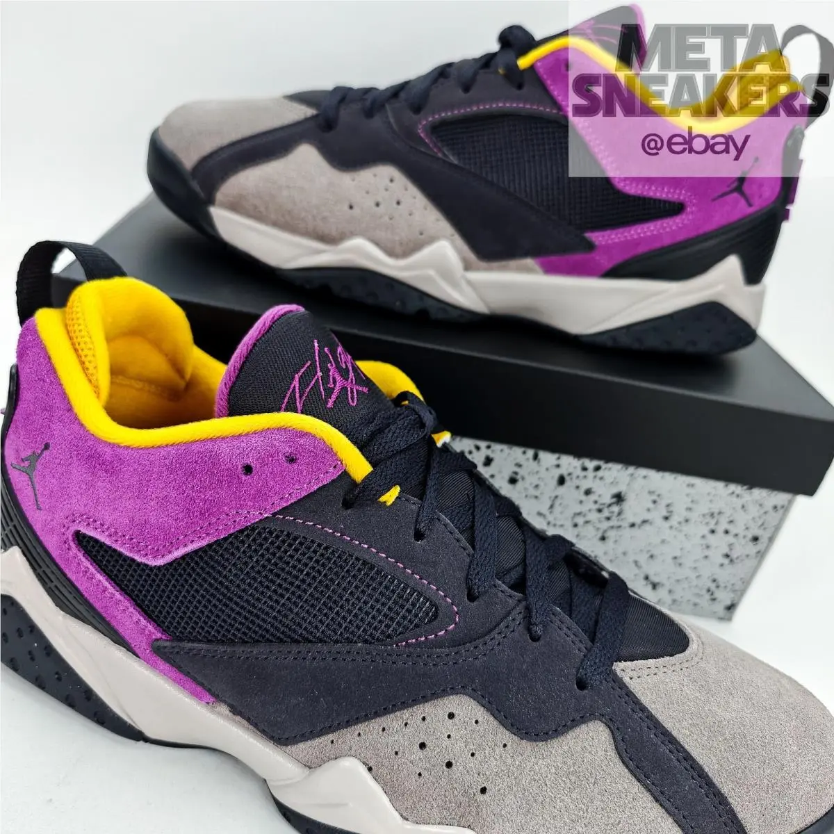Nike shoes - Air Jordan MVP - Air MVP - HQ3950-005 - Oil Grey/Cave Stone/Dark Sulfur/Viotech 9