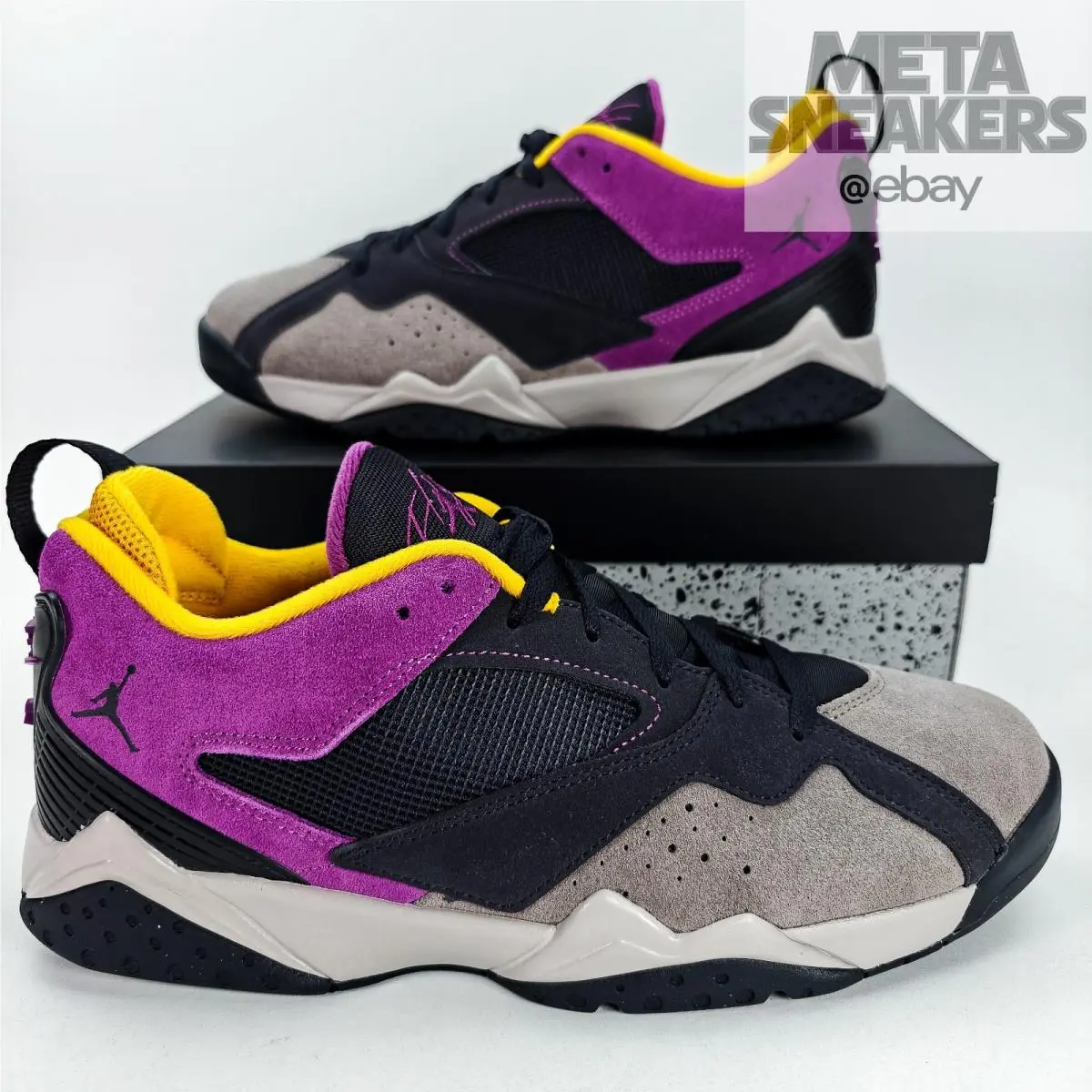 Nike shoes - Air Jordan MVP - Air MVP - HQ3950-005 - Oil Grey/Cave Stone/Dark Sulfur/Viotech 5