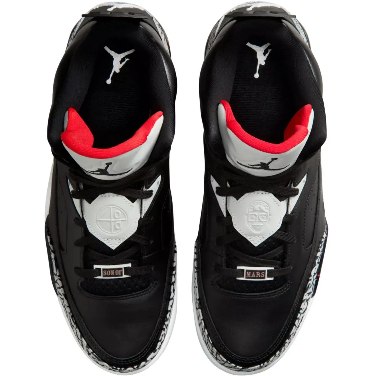 Nike shoes - Nike Air Jordan Son of Mars Low - Black/Black/Dark Smoke Grey 42